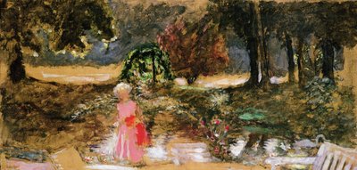 Mother and Child in a Park by Edouard Vuillard